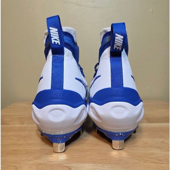 Nike Alpha Huarache NXT Baseball Cleats Blue White DJ6517-105 Men's Size 8.5 - Picture 5 of 7